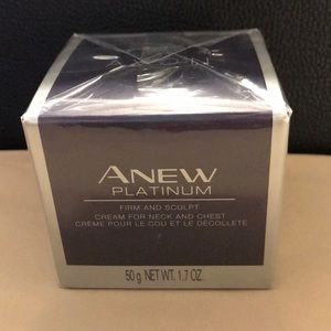 Avon Anew Platinum firm and sculpt cream 1.7fl oz